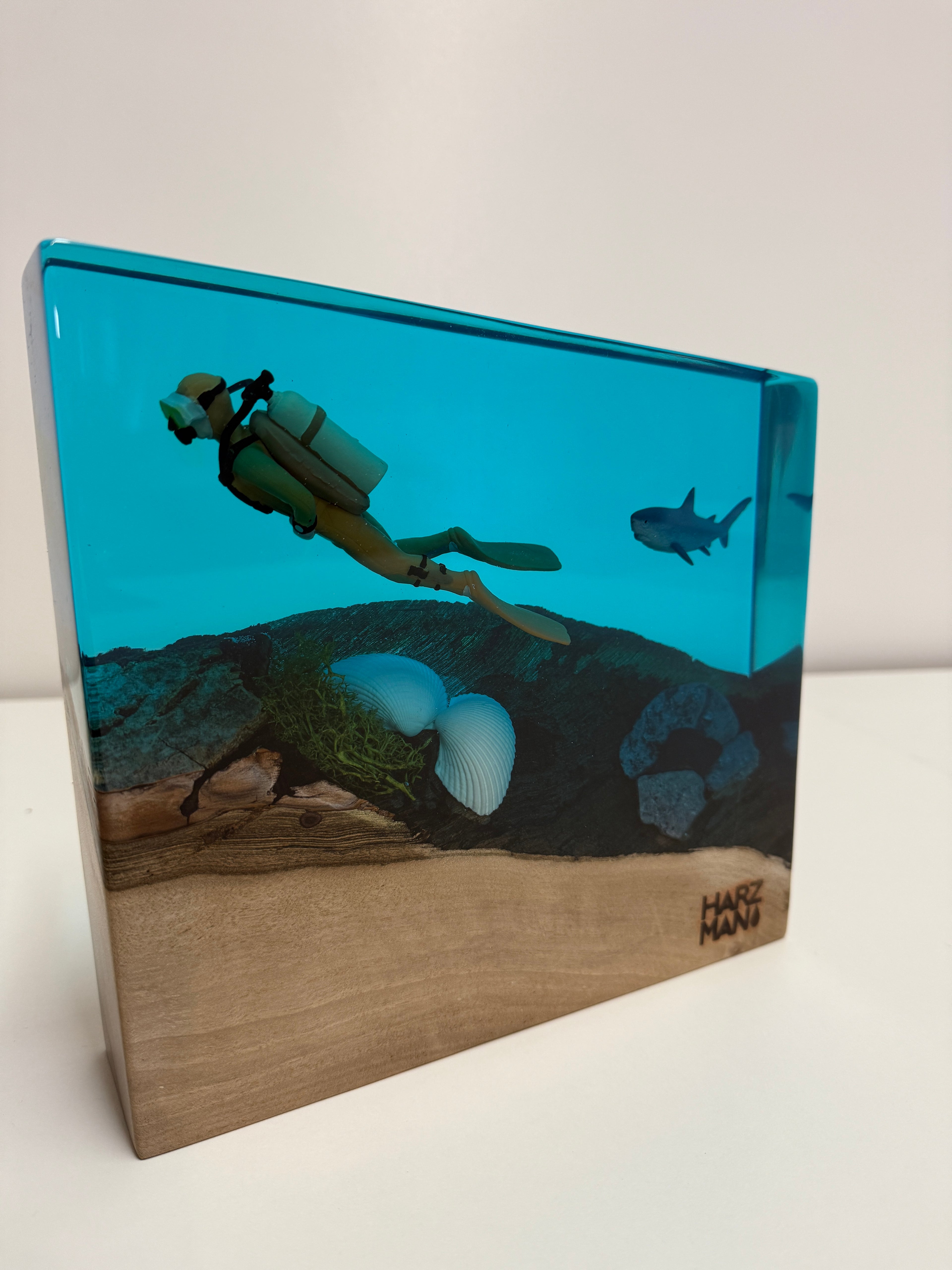 Diorama "Taucher"